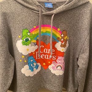 Care Bears Grey Cropped Sweater - US M